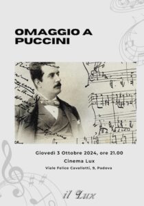 omaggio a PUCCINI - CONCERTO per pianoforte e flauto